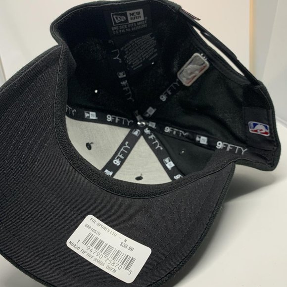New Era Toronto Raptors NBA 20 Tip Off 9Fifty Black Adjustable - Picture 2 of 4